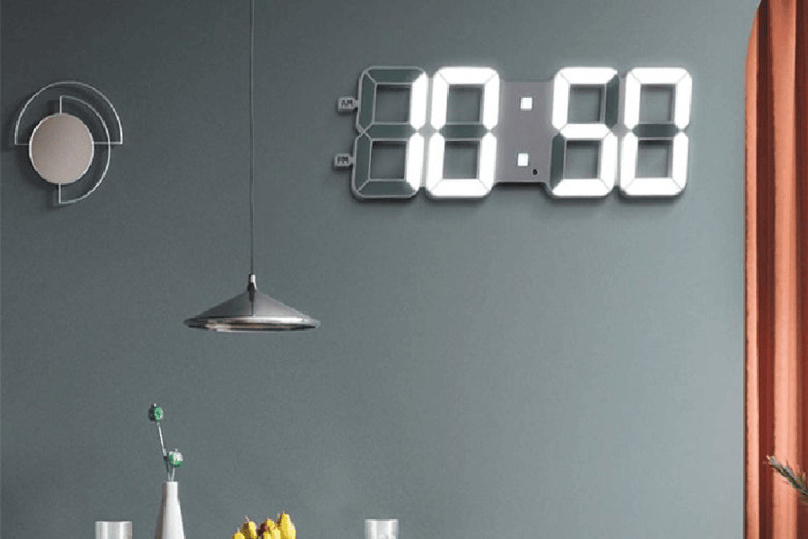 ساعت دیواری دیجیتال LED