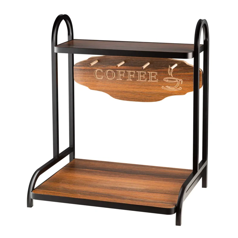 استند اسپرسو مشکی فروشگاه آدیوار